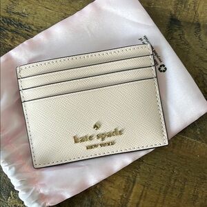 Baby pink Kate spade wallet